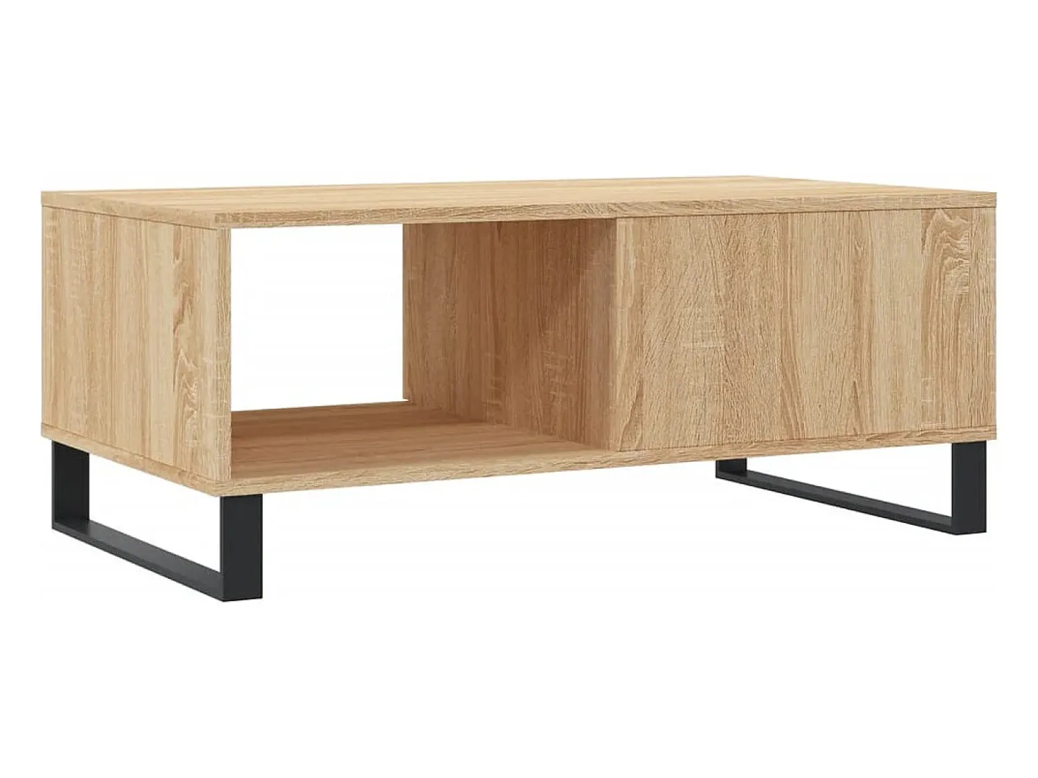 Mesa De Centro*vidaxl Mesa de centro 90x50x36,5 cm derivados madeira carvalho sonoma Natural claro