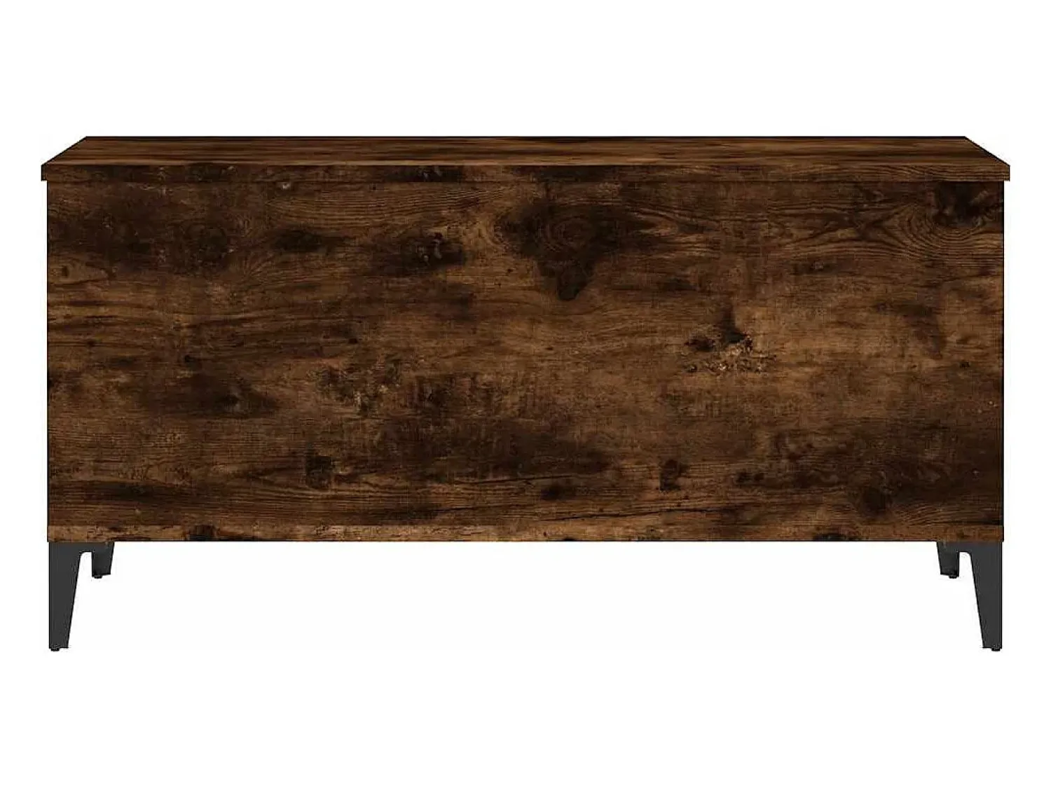 vidaxl Mesa de centro 90x44,5x45 cm derivados madeira carvalho fumado^ Mesa De Centro