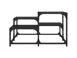 Mesa De Centro* Mesa de centro 68x68x40 cm derivados de madeira PT667295 Preto