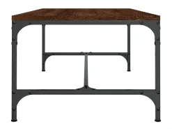 Mesa De Centro| Mesa de centro 100x50x35 cm derivados madeira carvalho PT588731 Castanho
