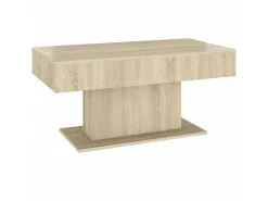 Mesa de centro 96x50x45 cm derivados de madeira carvalho sonoma PT262393^ Mesa De Centro
