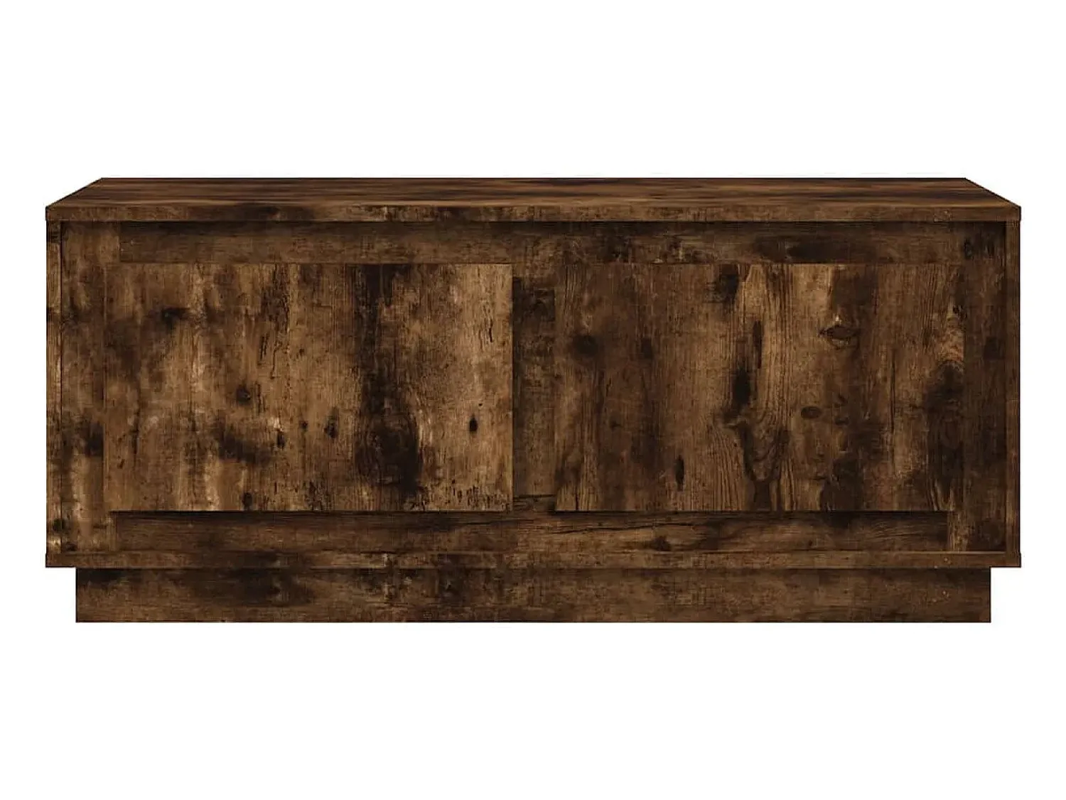 vidaxl Mesa de centro 102x50x44 cm derivados madeira carvalho fumado^ Mesa De Centro