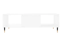 Mesa De Centro| Mesa de centro 104x60x35 cm derivados de madeira PT303871 Branco