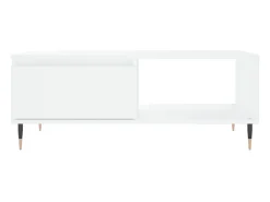 New Mesa de centro 90x60x35 cm derivados de madeira PT228540 Branco