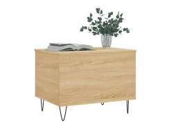 Discount Mesa de centro 60x44,5x45 cm derivados madeira carvalho sonoma PT661927 Castanho