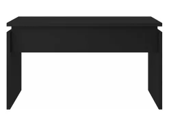 Mesa De Centro|vidaxl Mesa de centro 68x50x38 cm derivados de madeira Preto