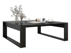 vidaxl Mesa de centro 100x100x35 cm derivados de madeira^ Mesa De Centro
