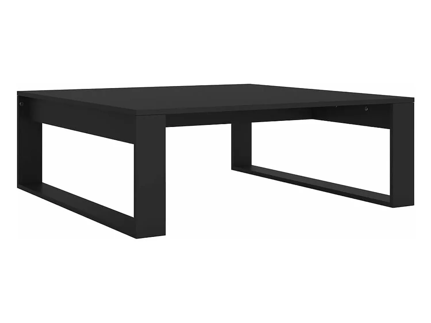 vidaxl Mesa de centro 100x100x35 cm derivados de madeira^ Mesa De Centro