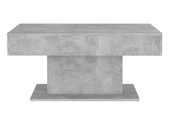 Online vidaxl Mesa de centro 96x50x45 cm derivados madeira cimento Cinzento