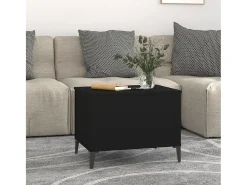 Online Mesa de centro 60x44,5x45 cm derivados de madeira PT495632 Preto