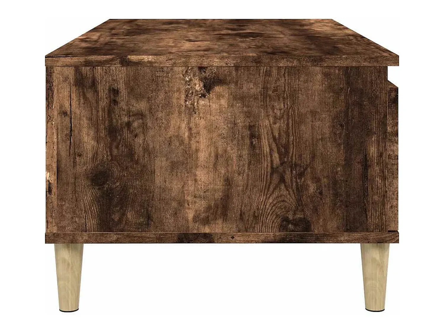 Mesa De Centro|vidaxl Mesa de centro 90x50x36,5 cm derivados madeira carvalho fumado Natural claro