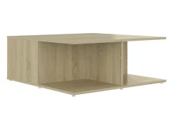 Mesa De Centro*vidaxl Mesa de centro 80x80x31 cm derivados de madeira carvalho sonoma Natural claro