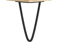 Discount vidaxl Mesa de centro 90x60x35 cm derivados de madeira carvalho sonoma Natural claro
