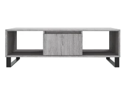 Mesa de centro 104x60x35 cm derivados madeira sonoma PT266974^ Mesa De Centro