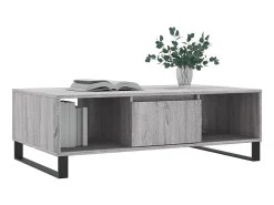 Mesa de centro 104x60x35 cm derivados madeira sonoma PT266974^ Mesa De Centro
