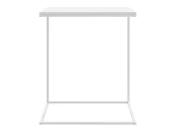 Mesa de centro 55x35x66 cm derivados de madeira PT204528 Branco