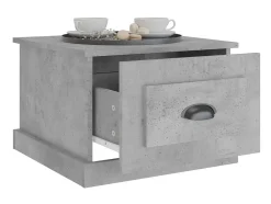 Mesa de centro 50x50x35 cm derivados de madeira sonoma PT803037^ Mesa De Apoio