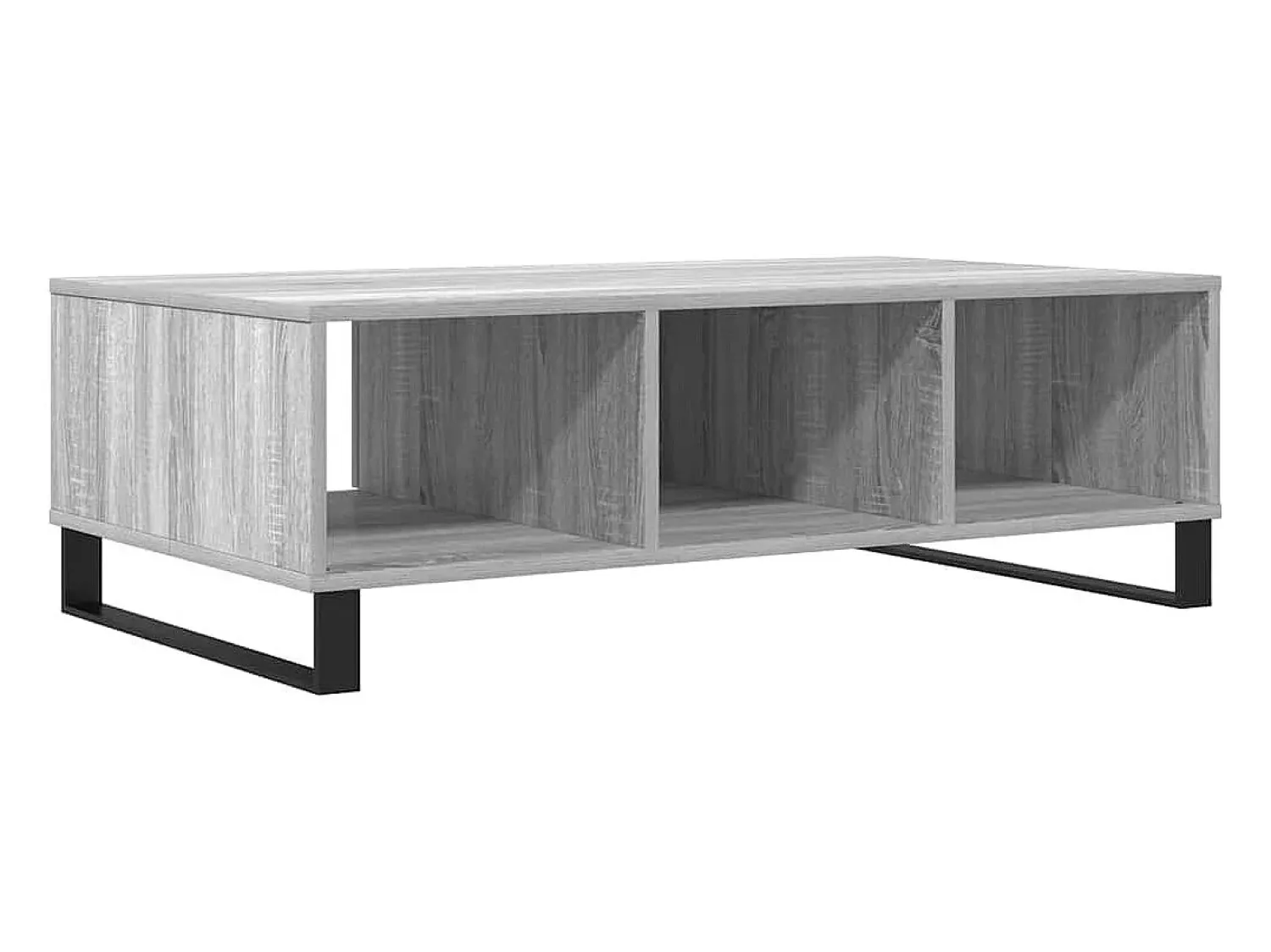 vidaxl Mesa de centro 104x60x35 cm derivados madeira sonoma^ Mesa De Centro