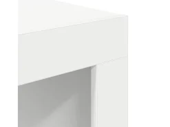 New vidaxl Mesa de centro 50x50x35 cm derivados madeira Branco