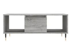 Mesa De Centro* Mesa de centro 90x50x36,5 cm derivados madeira sonoma PT357090 Cinzento