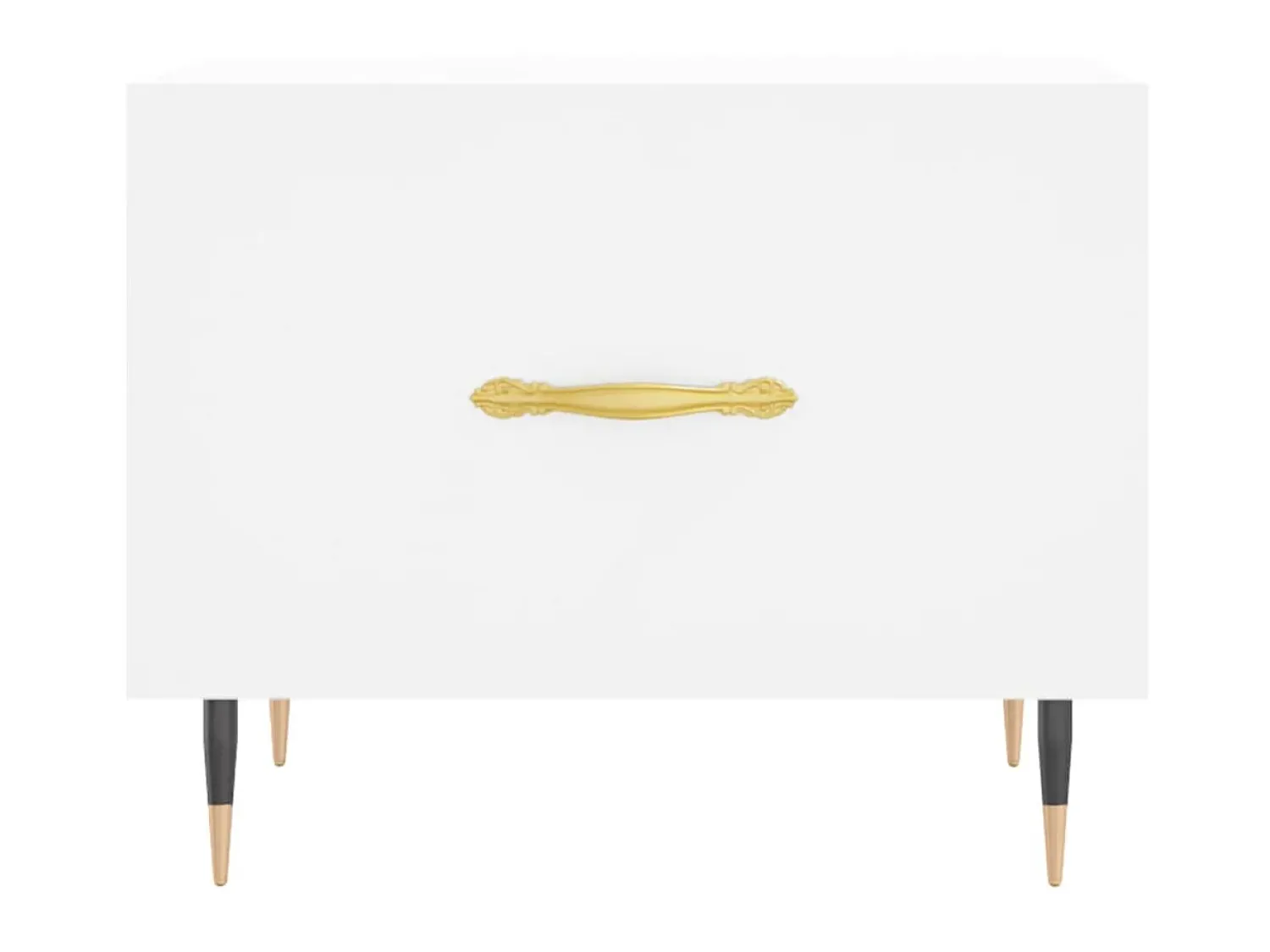 Mesa De Centro| Mesa de centro 50x50x40 cm derivados de madeira PT271809 Branco