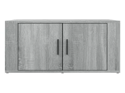 Discount Mesa de centro 80x50x36 cm derivados de madeira cinza sonoma PT567972 Cinzento