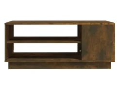 Mesa De Centro*vidaxl Mesa de centro 102x55x43 cm derivados madeira carvalho fumado Natural claro
