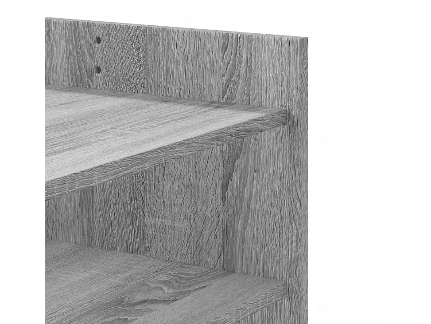 Mesa De Centro*vidaxl Mesa de centro 80x50x50 cm derivados de madeira sonoma Cinzento