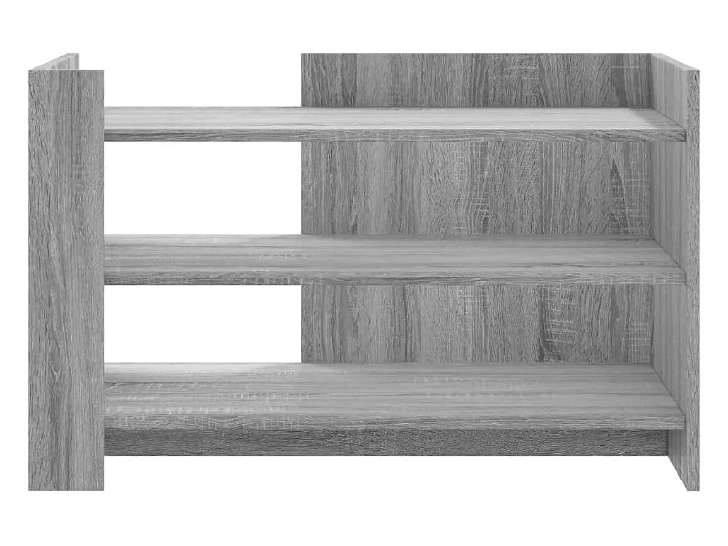 Mesa De Centro*vidaxl Mesa de centro 80x50x50 cm derivados de madeira sonoma Cinzento