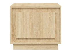 Mesa De Centro| Mesa de centro 51x50x44 cm derivados madeira carvalho sonoma PT191800 Castanho