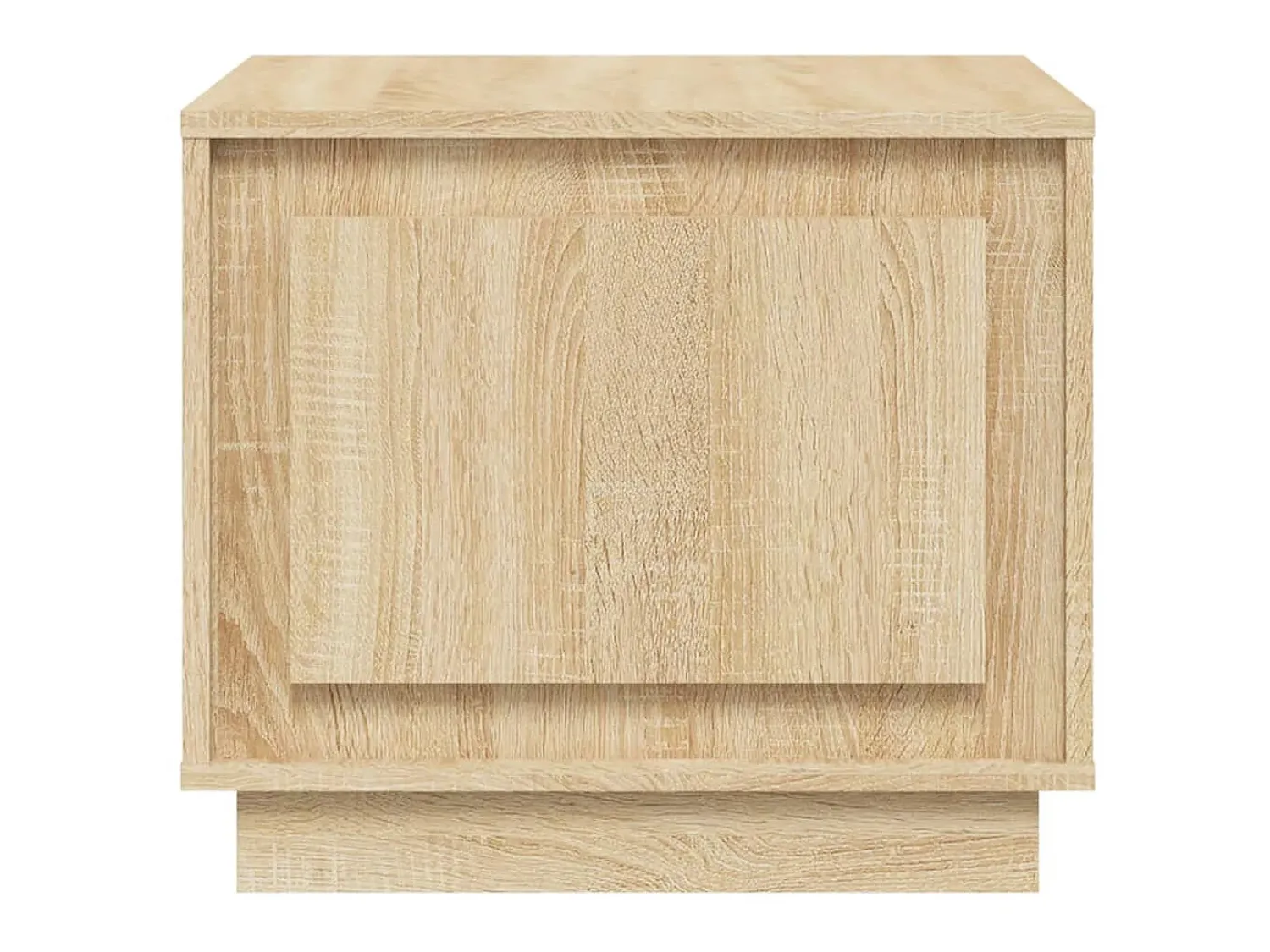 Mesa De Centro| Mesa de centro 51x50x44 cm derivados madeira carvalho sonoma PT191800 Castanho