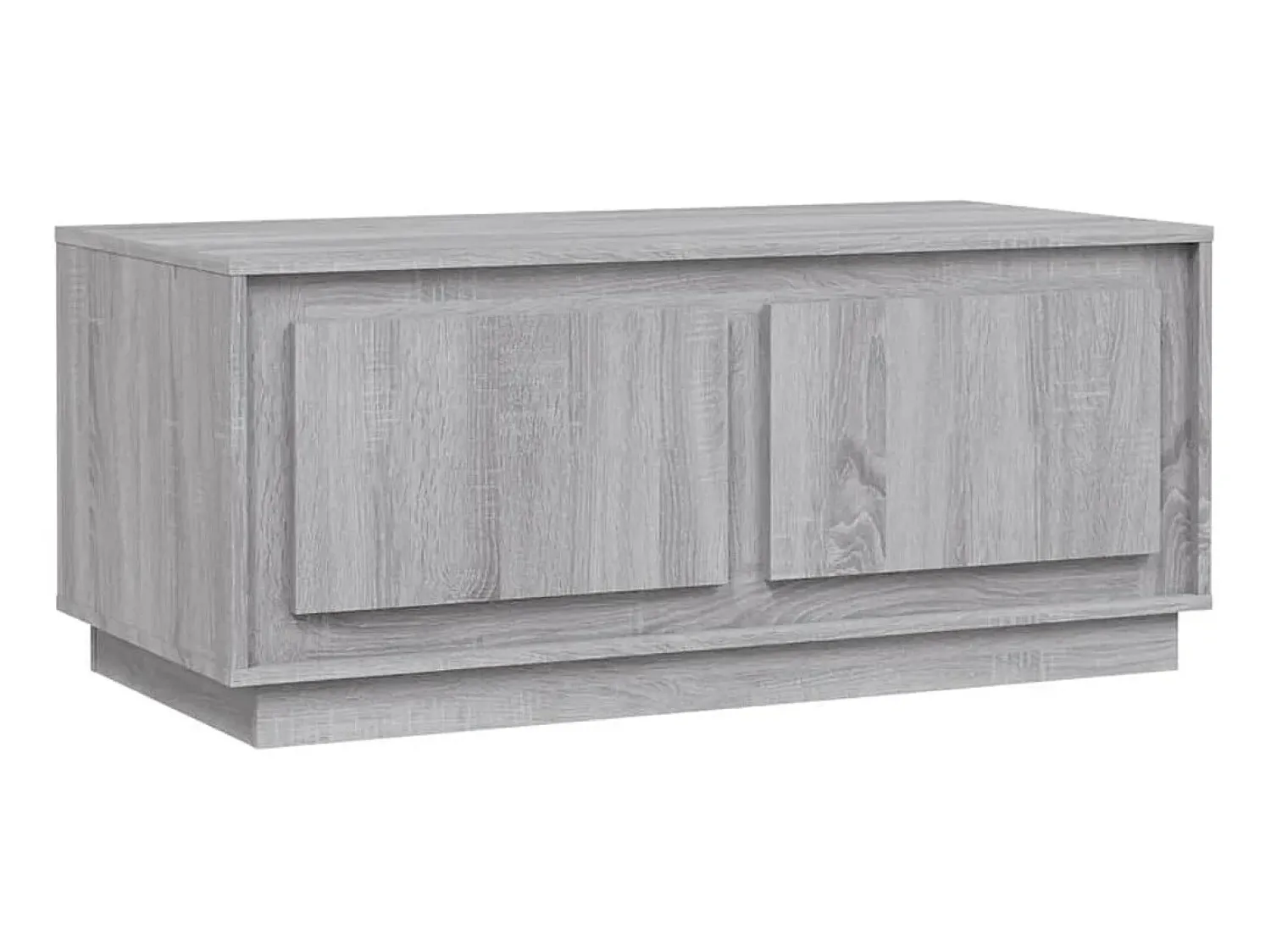 Móvel De Tv* Mesa de centro 102x50x44 cm derivados madeira sonoma PT299114 Cinzento