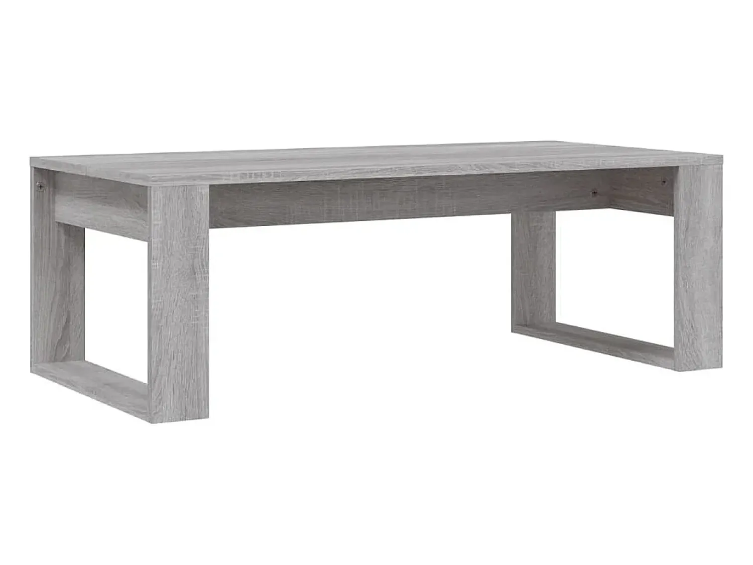 vidaxl Mesa de centro 102x50x35 cm derivados madeira sonoma^ Mesa De Centro