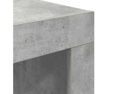 Online vidaxl Mesa de centro 50x50x35 cm derivados de madeira sonoma Cinzento