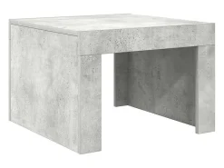 Online vidaxl Mesa de centro 50x50x35 cm derivados de madeira sonoma Cinzento