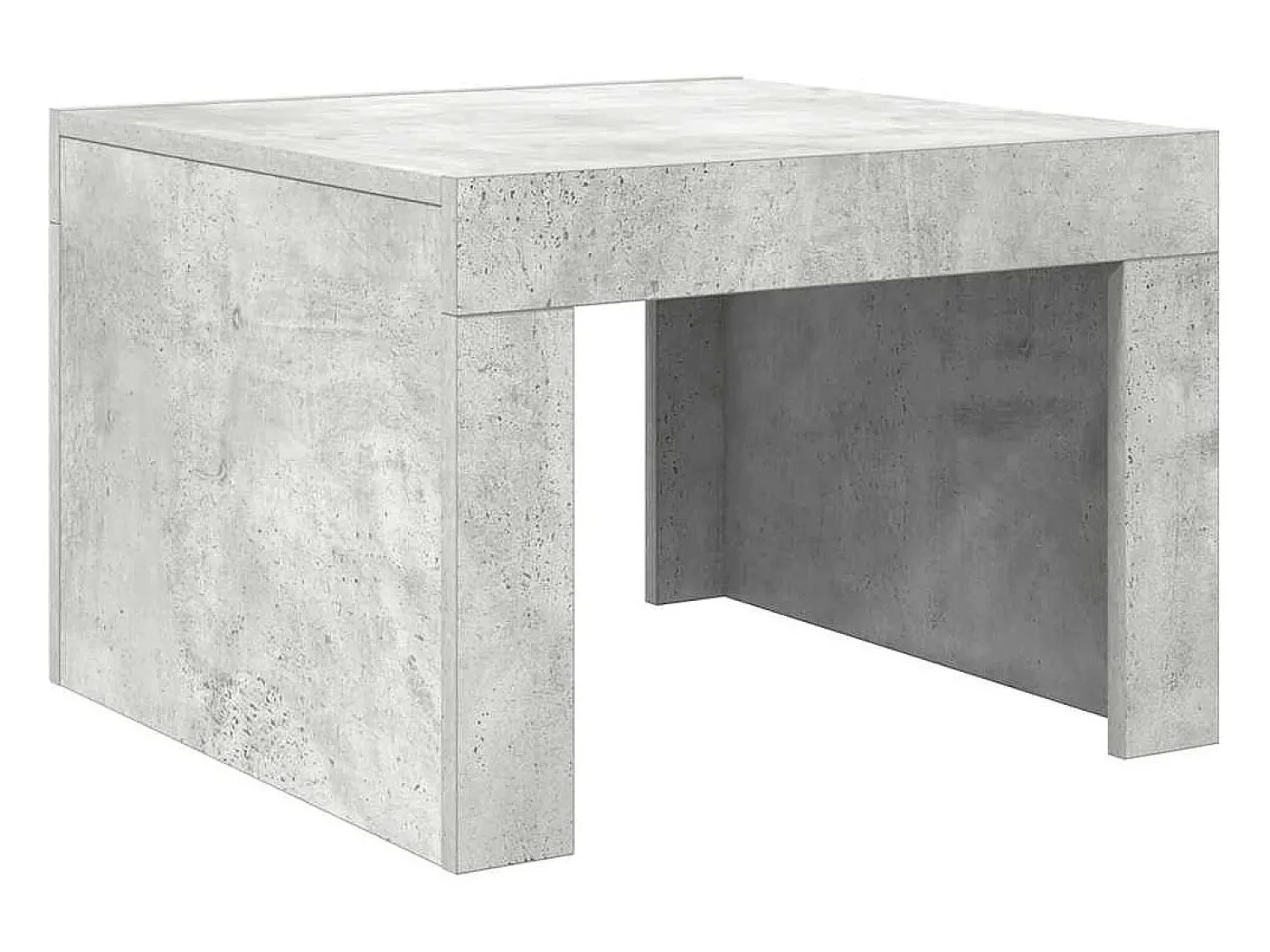 Online vidaxl Mesa de centro 50x50x35 cm derivados de madeira sonoma Cinzento