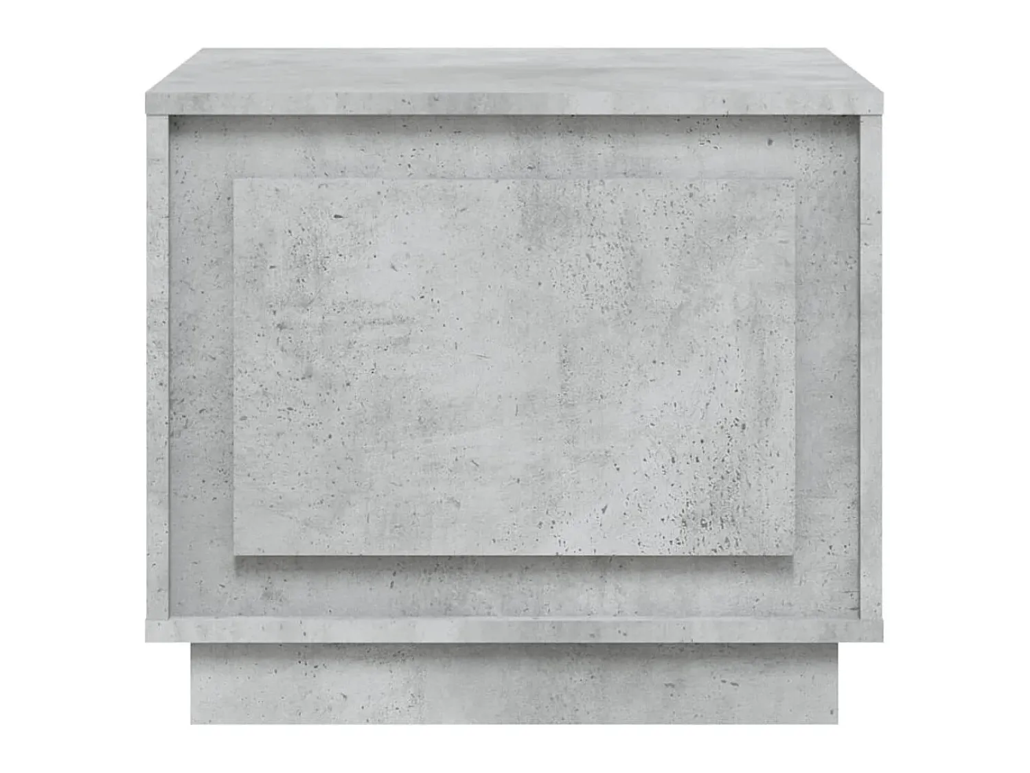 Mesa de centro 51x50x44 cm derivados de madeira cinza cimento PT335648^ Mesa De Centro