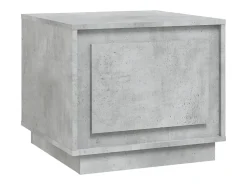Mesa de centro 51x50x44 cm derivados de madeira cinza cimento PT335648^ Mesa De Centro