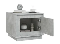 Mesa de centro 51x50x44 cm derivados de madeira cinza cimento PT335648^ Mesa De Centro