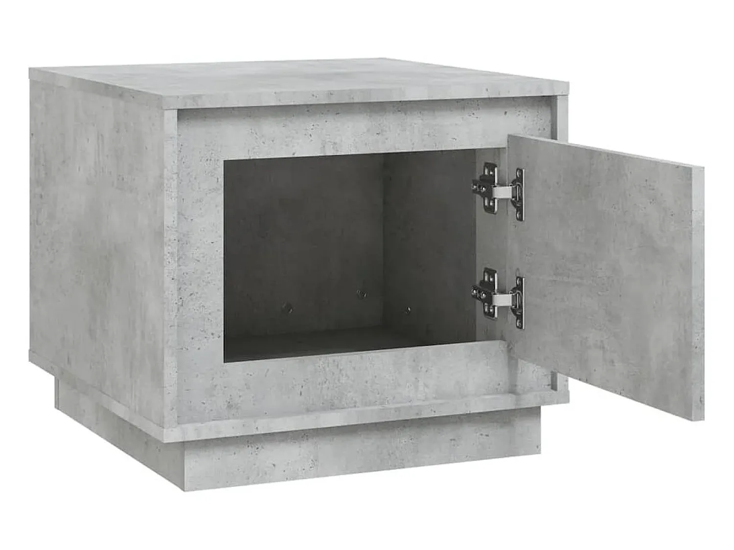 Mesa De Centro|vidaxl Mesa de centro 51x50x44 cm derivados de madeira cinza cimento Cinzento