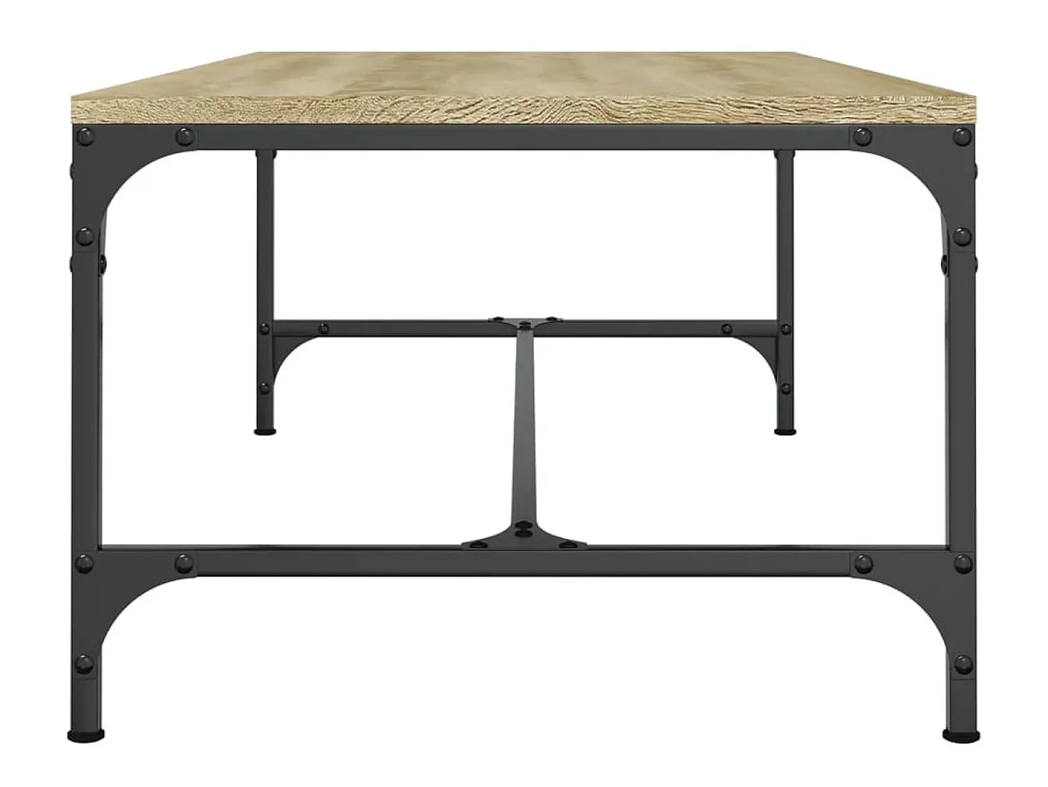Mesa de centro 100x50x35 cm derivados madeira carvalho sonoma PT186099^ Mesa De Centro