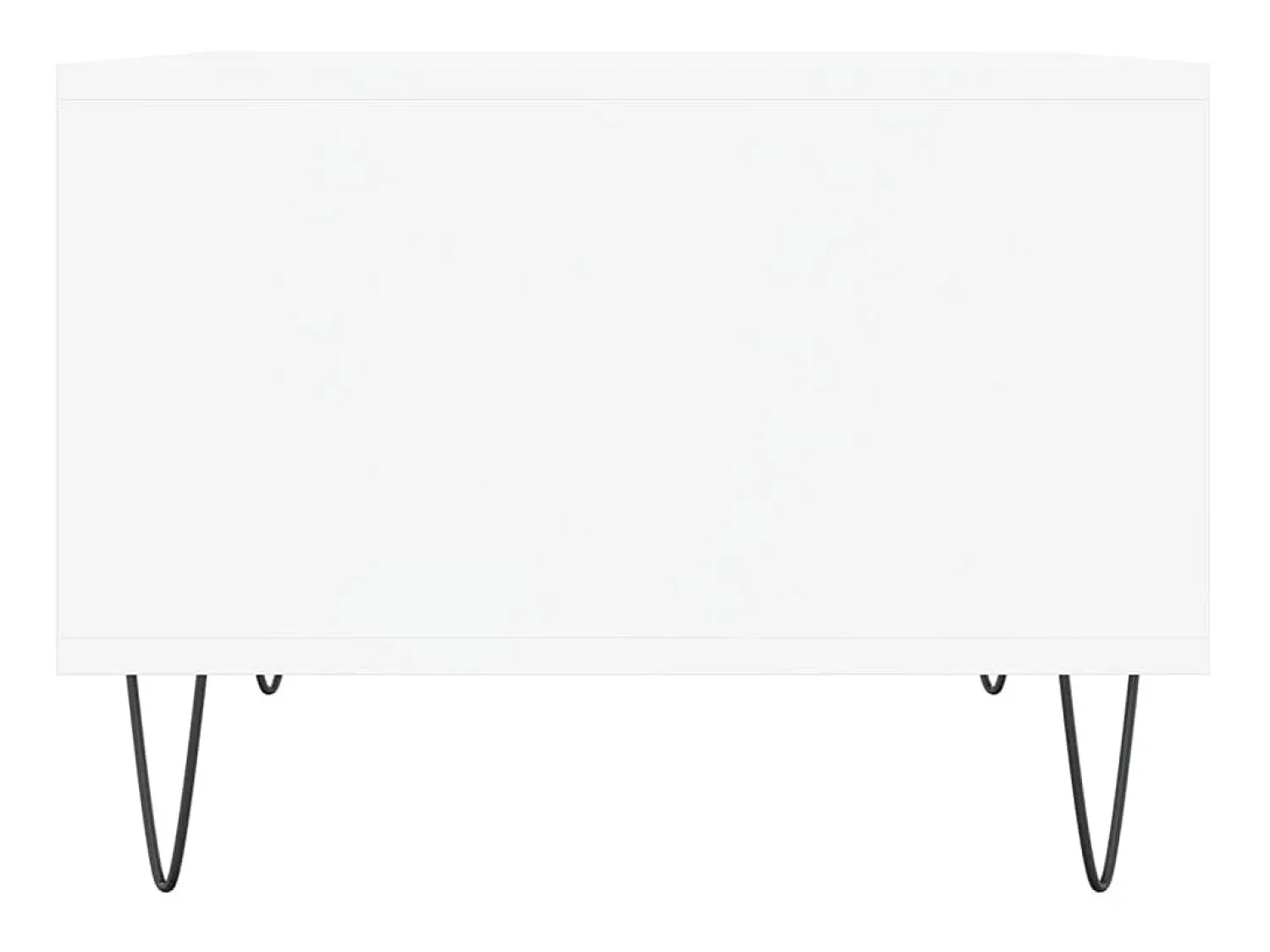 Mesa De Centro| Mesa de centro 60x50x36,5 cm derivados de madeira PT910847 Branco