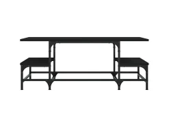 Outlet Mesa de centro 100x50,5x40 cm derivados de madeira PT193978 Preto