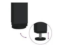 vidaxl Mesa de centro 100x99x40 cm derivados madeira carvalho sonoma^ Mesa De Centro