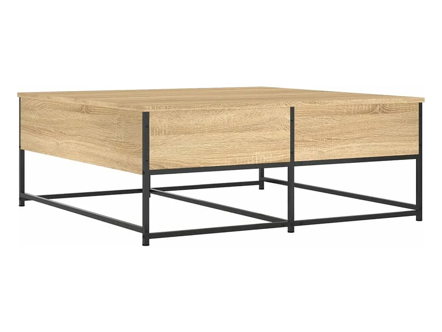 vidaxl Mesa de centro 100x99x40 cm derivados madeira carvalho sonoma^ Mesa De Centro