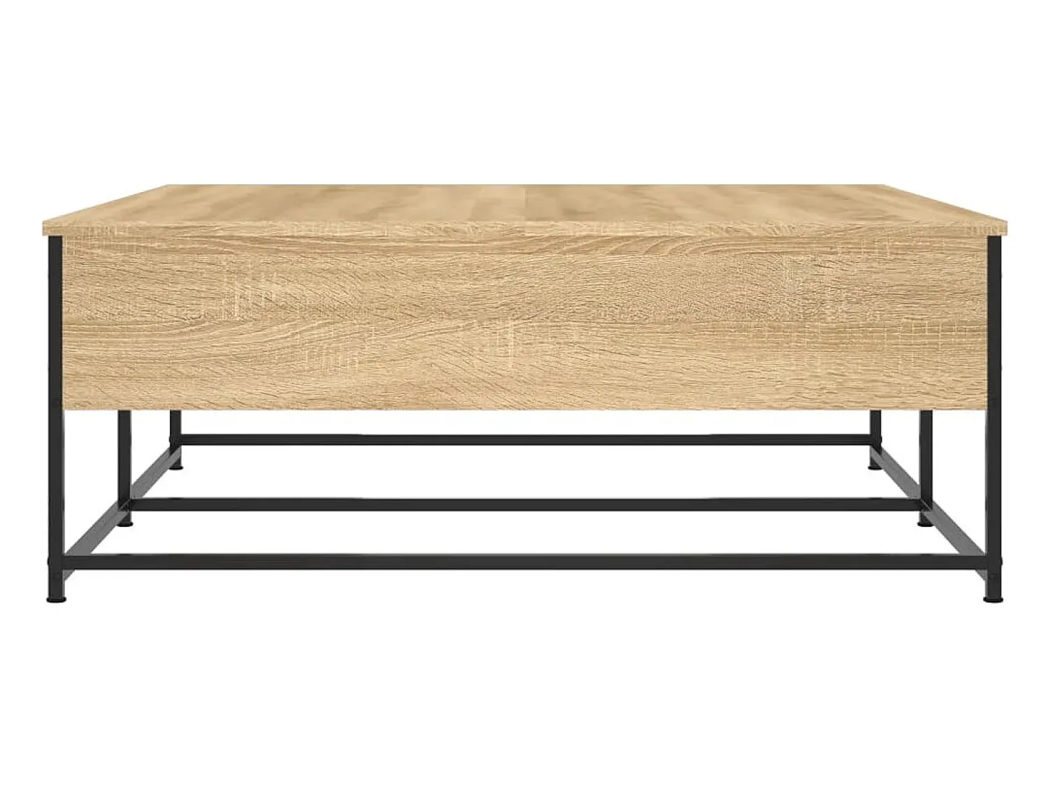 vidaxl Mesa de centro 100x99x40 cm derivados madeira carvalho sonoma^ Mesa De Centro