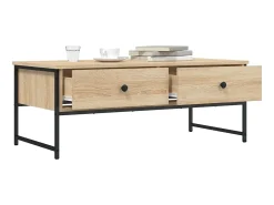 Outlet Mesa de centro 101x49x39,5 cm derivados madeira carvalho sonoma PT722632 Castanho