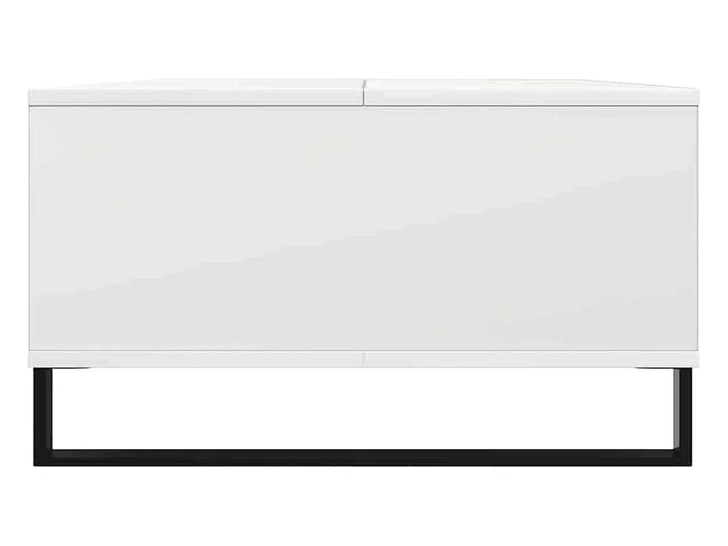 Mesa De Centro|vidaxl Mesa de centro 104x60x35 cm derivados de madeira Branco