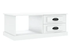 Mesa De Centro| Mesa de centro 90x50x35 cm derivados de madeira PT184094 Branco