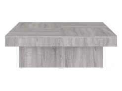 vidaxl Mesa de centro 90x90x28 cm derivados madeira sonoma^ Mesa De Centro